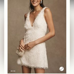 Anthropologie Tadashi Shoji Gia Shag dress